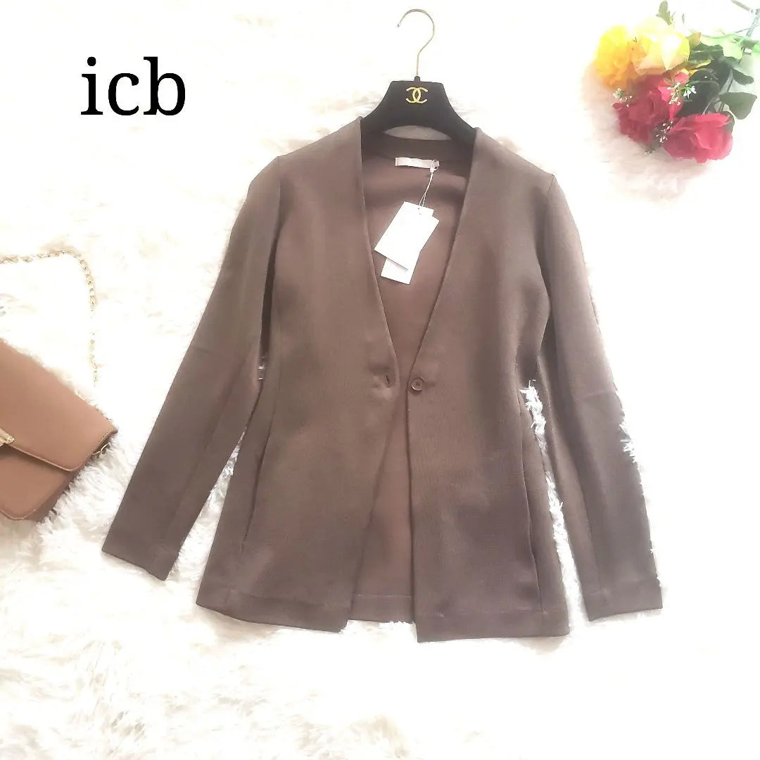 ⭐New ICB [Washable] Synthetic Yarn Smooth Knit Jacket 2023