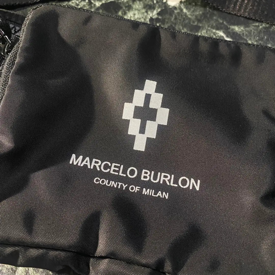 【MARCERO BURLON】nylon waist bag