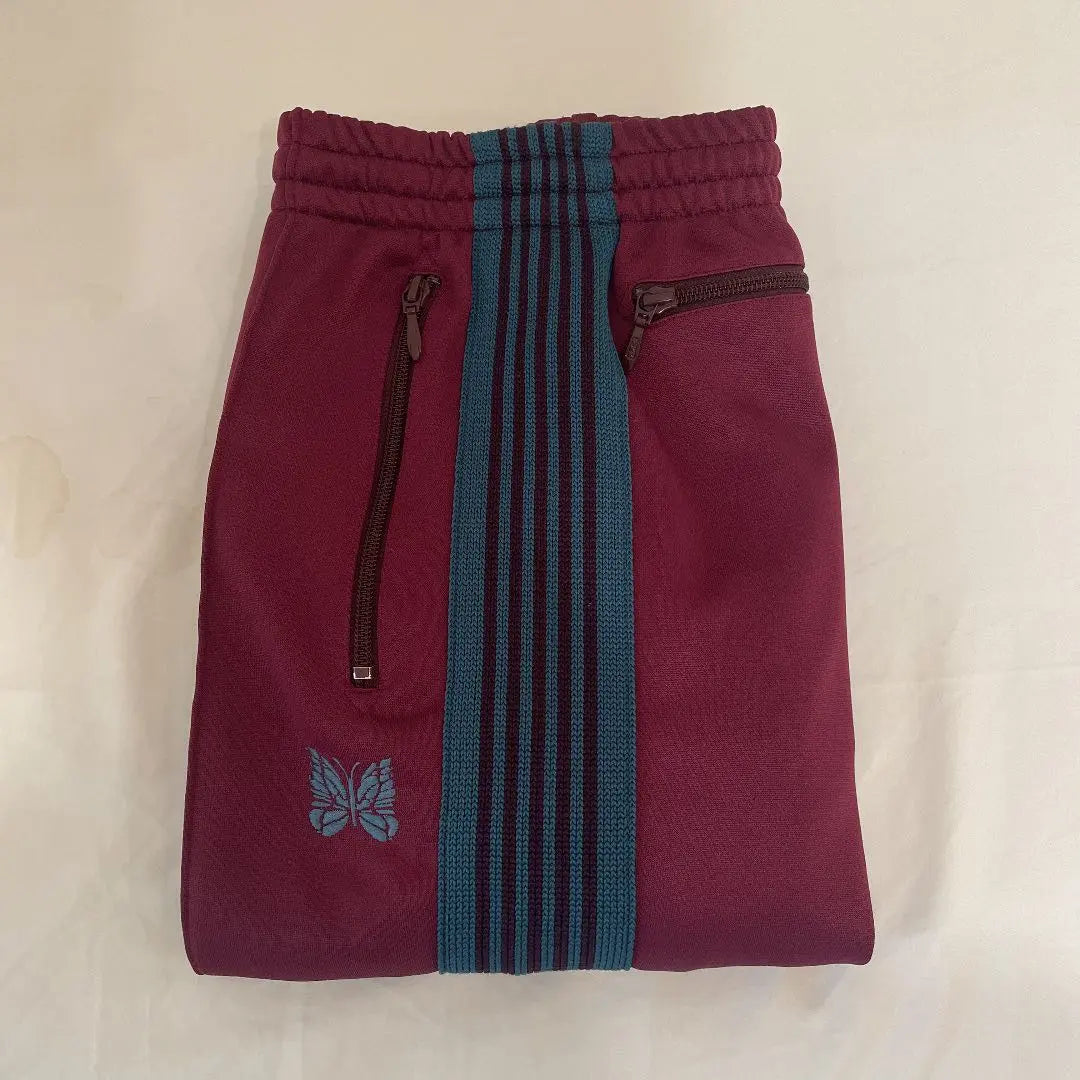 Needles Track Pants Maroon Turquoise S Good condition