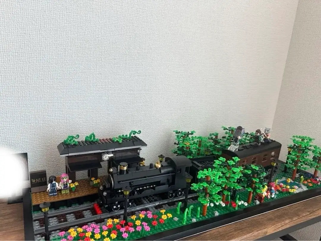 Lego Infinite Train Hen Demon Blade Creation