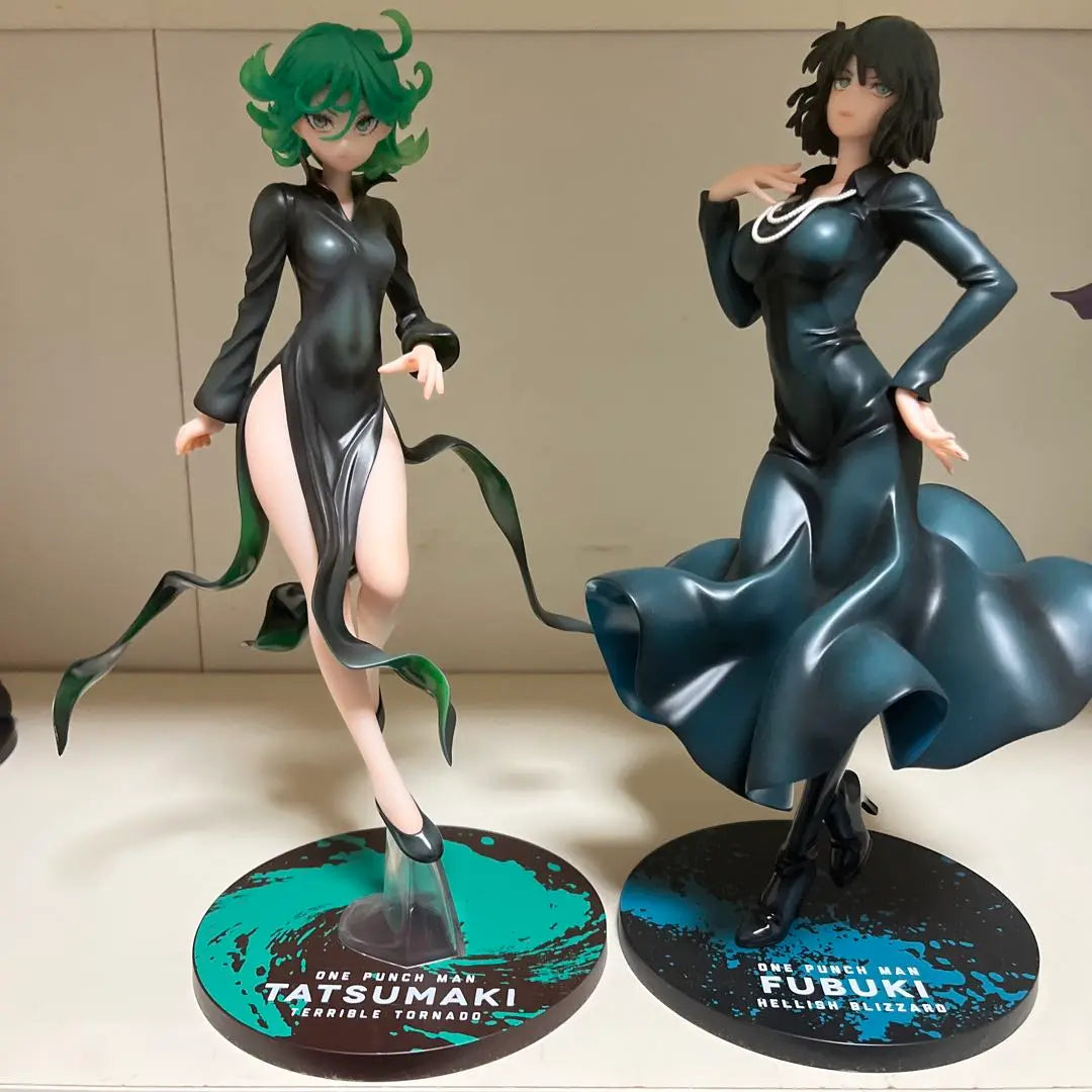 One Punch Man: Fubuki of Hell, Tatsumaki of the Threaten Figure Set AmiAmi