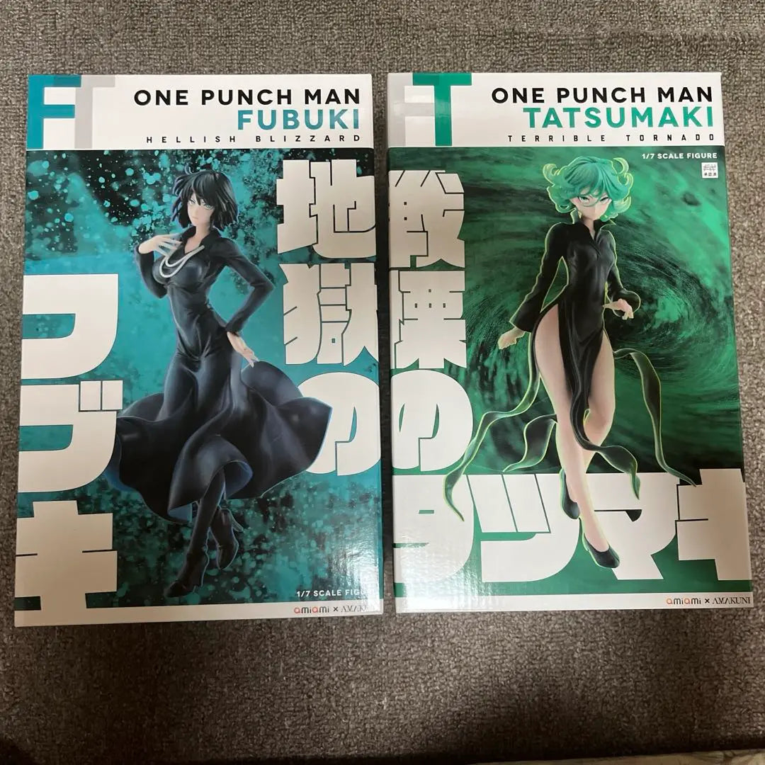 One Punch Man: Fubuki of Hell, Tatsumaki of the Threaten Figure Set AmiAmi