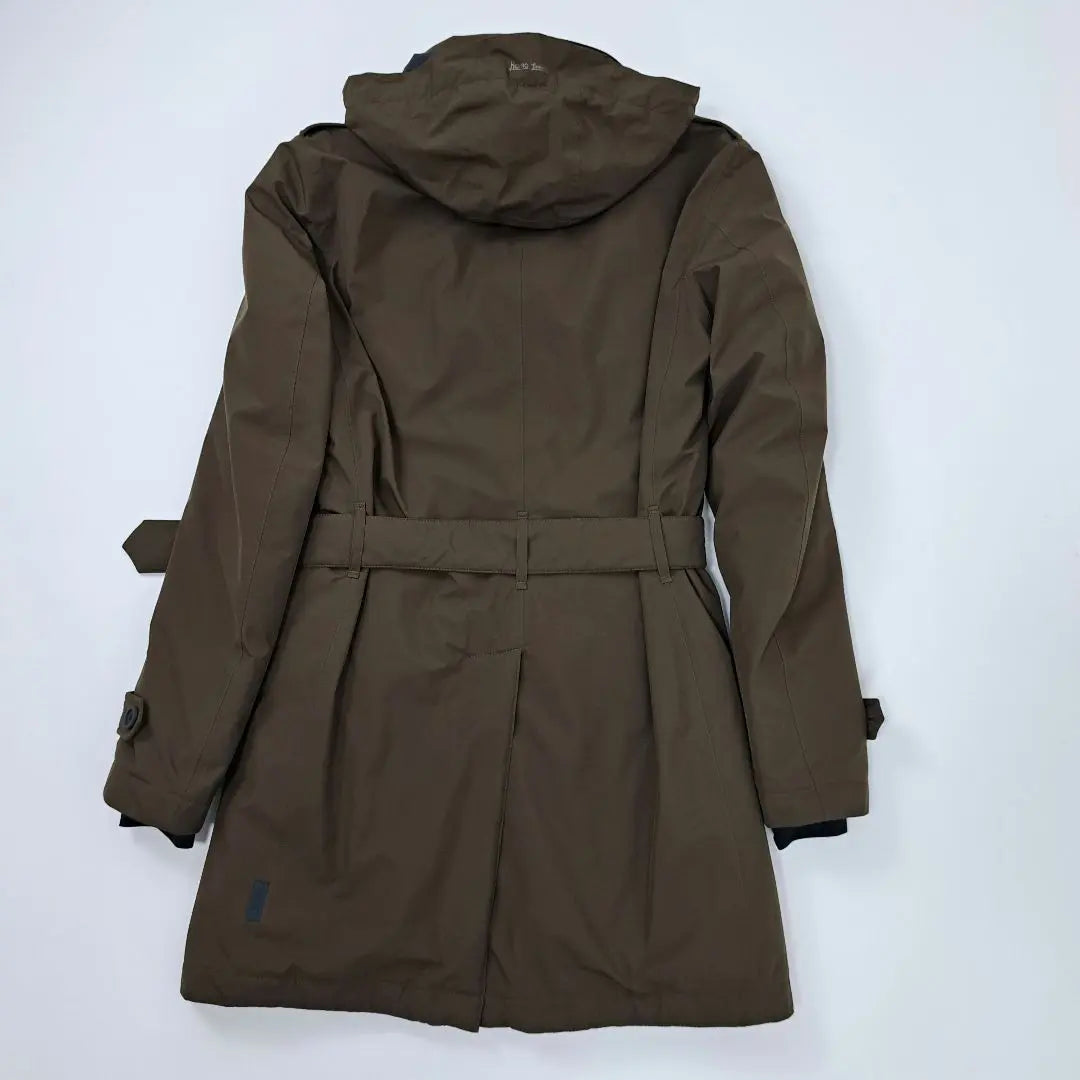 Belleza polar ★ Herno Laminar × Gabardina GORE-TEX 44 | 極美品★ヘルノ LAMINAR×GORE-TEX トレンチダウンコート 44