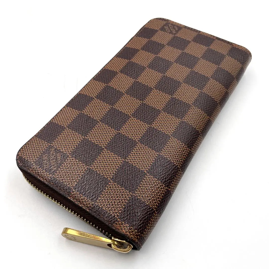 Unused grade!! LOUIS VUITTON Vuitton Damier Zippy Wallet