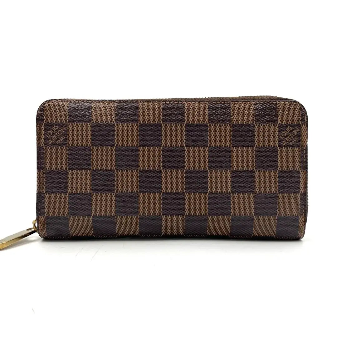 Unused grade!! LOUIS VUITTON Vuitton Damier Zippy Wallet