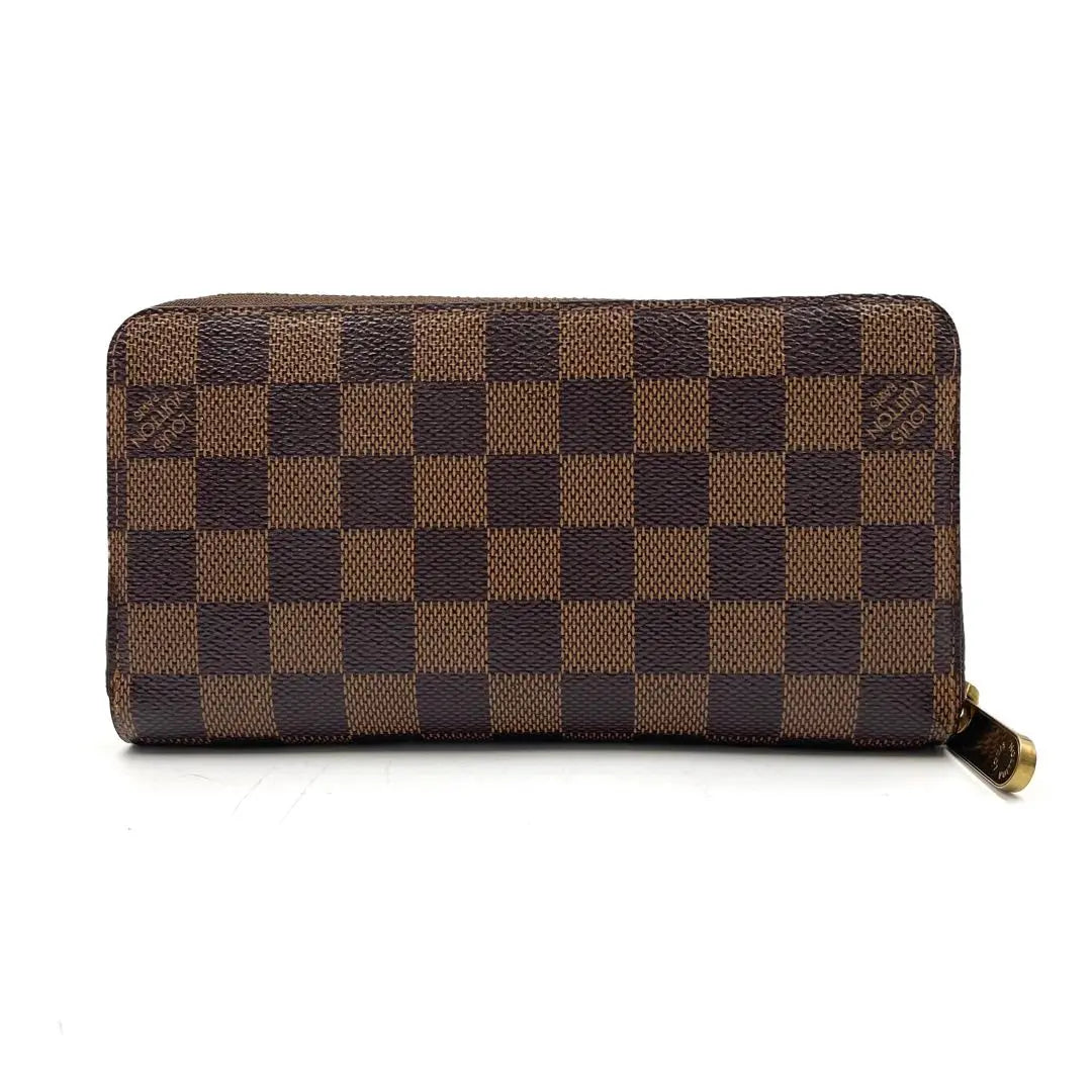 Grado sin usar!! LOUIS VUITTON Cartera Vuitton Damier Zippy