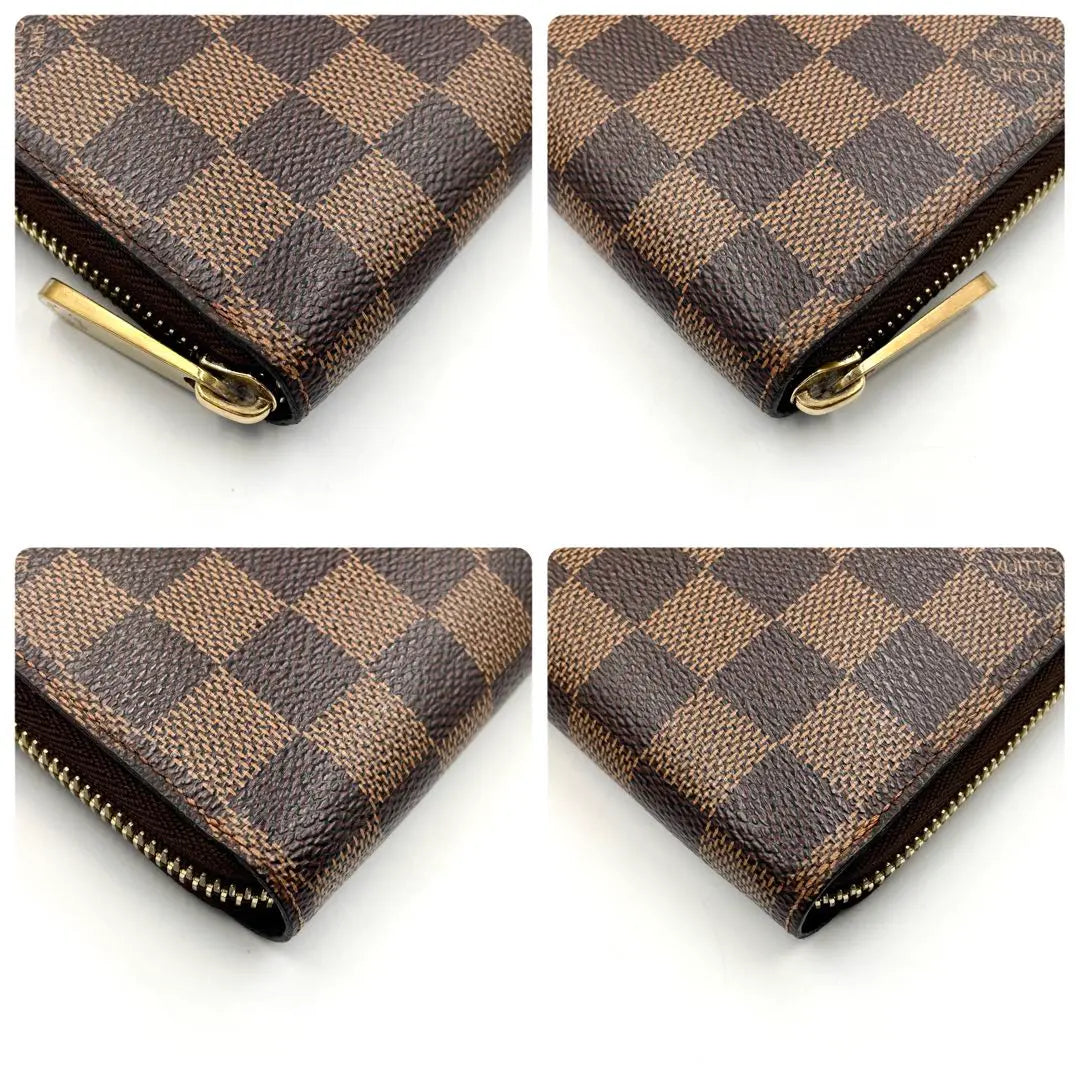 Grado sin usar!! LOUIS VUITTON Cartera Vuitton Damier Zippy