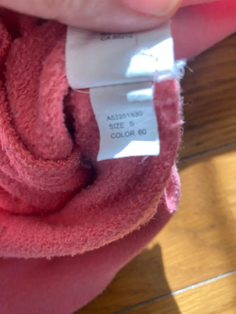 Abercrombie pink hoodie with hood