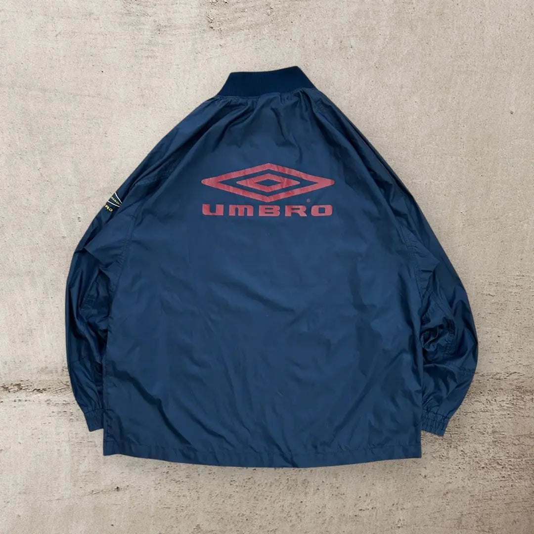 [Umbro] Nylon pullover double sided big logo nylon jacket sports mix