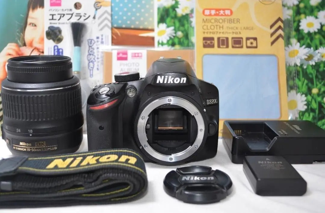 ❤Nikon D3200❤SLR de alta calidad❤Recomendada para principiantes❤¡Úsala inmediatamente!