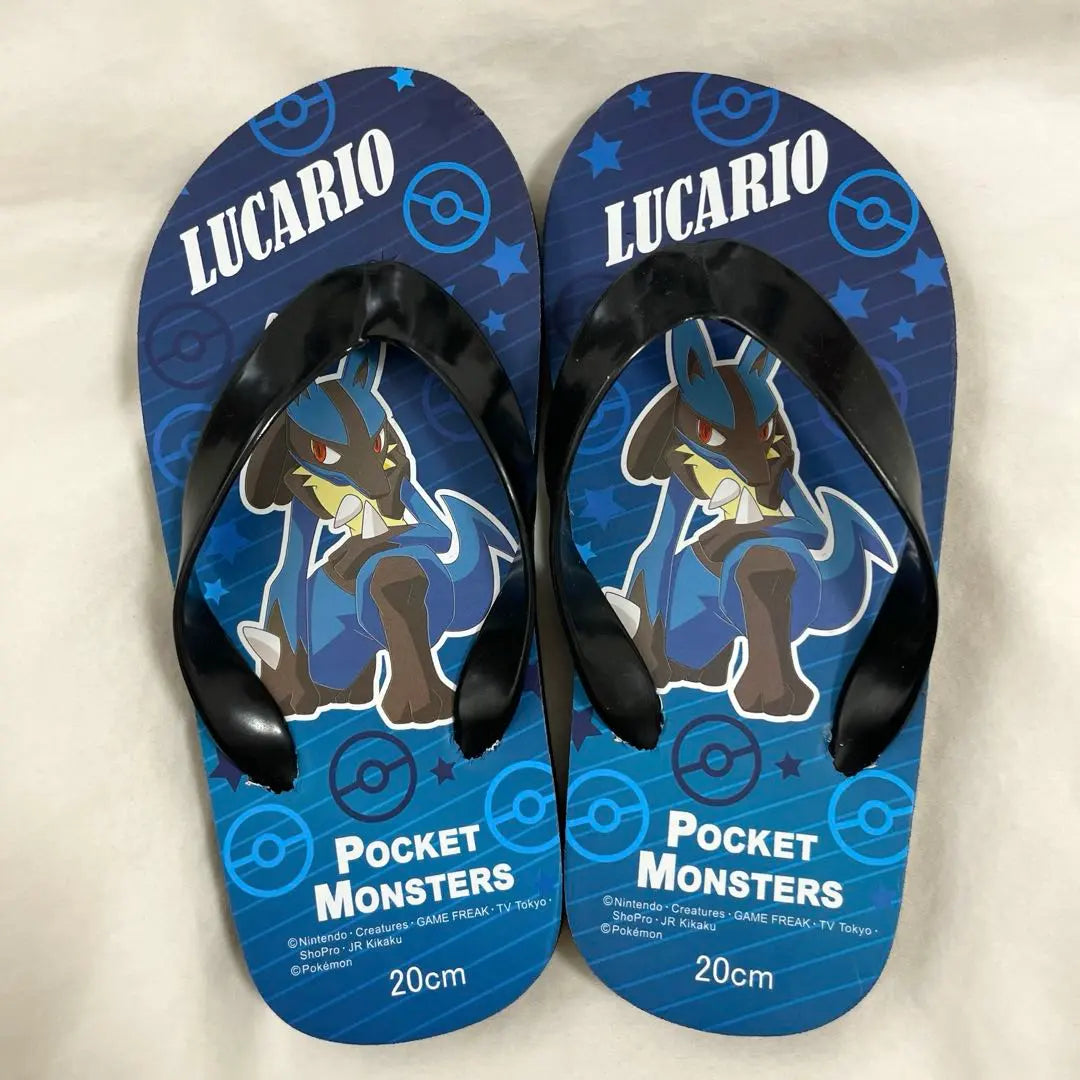 [New] Lucario Sandals Pokemon 20cm