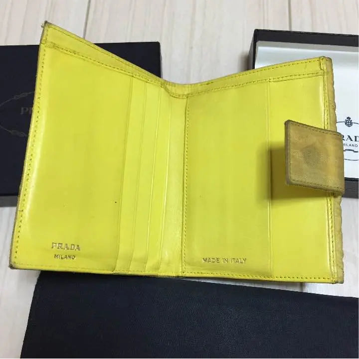 ★ Prada / Cartera larga y cartera plegable con 2 juegos ★ | ★プラダ／長財布と折り財布 2つセットで★