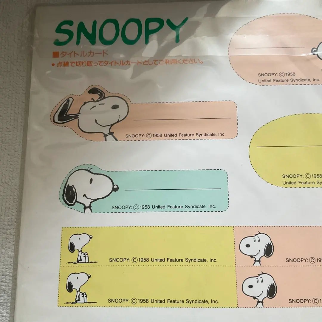 Snoopy Album KOKUYO Photo Album