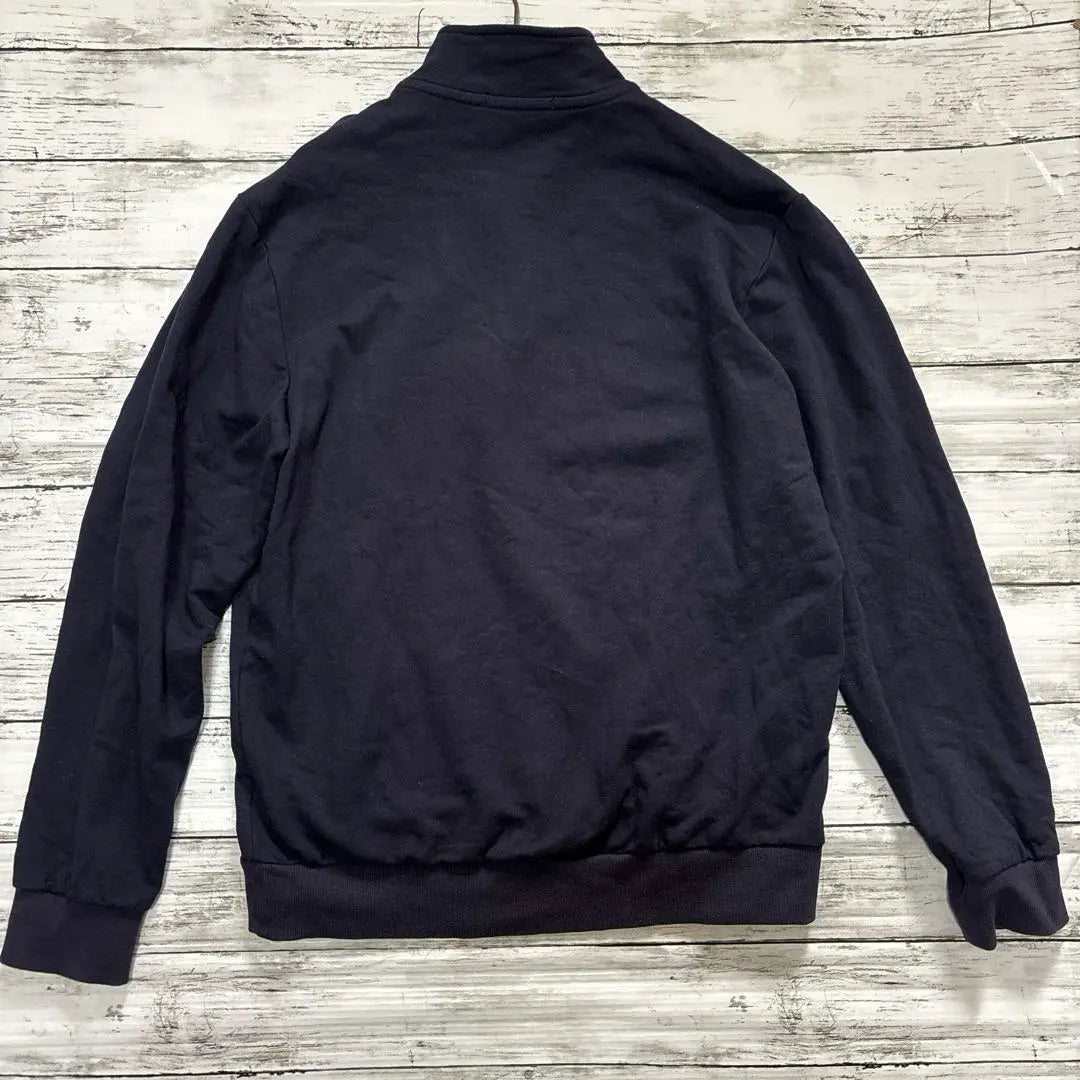 [Ralph Lauren Polo Sports] Sweatshirt Half Zip L Navy Blue