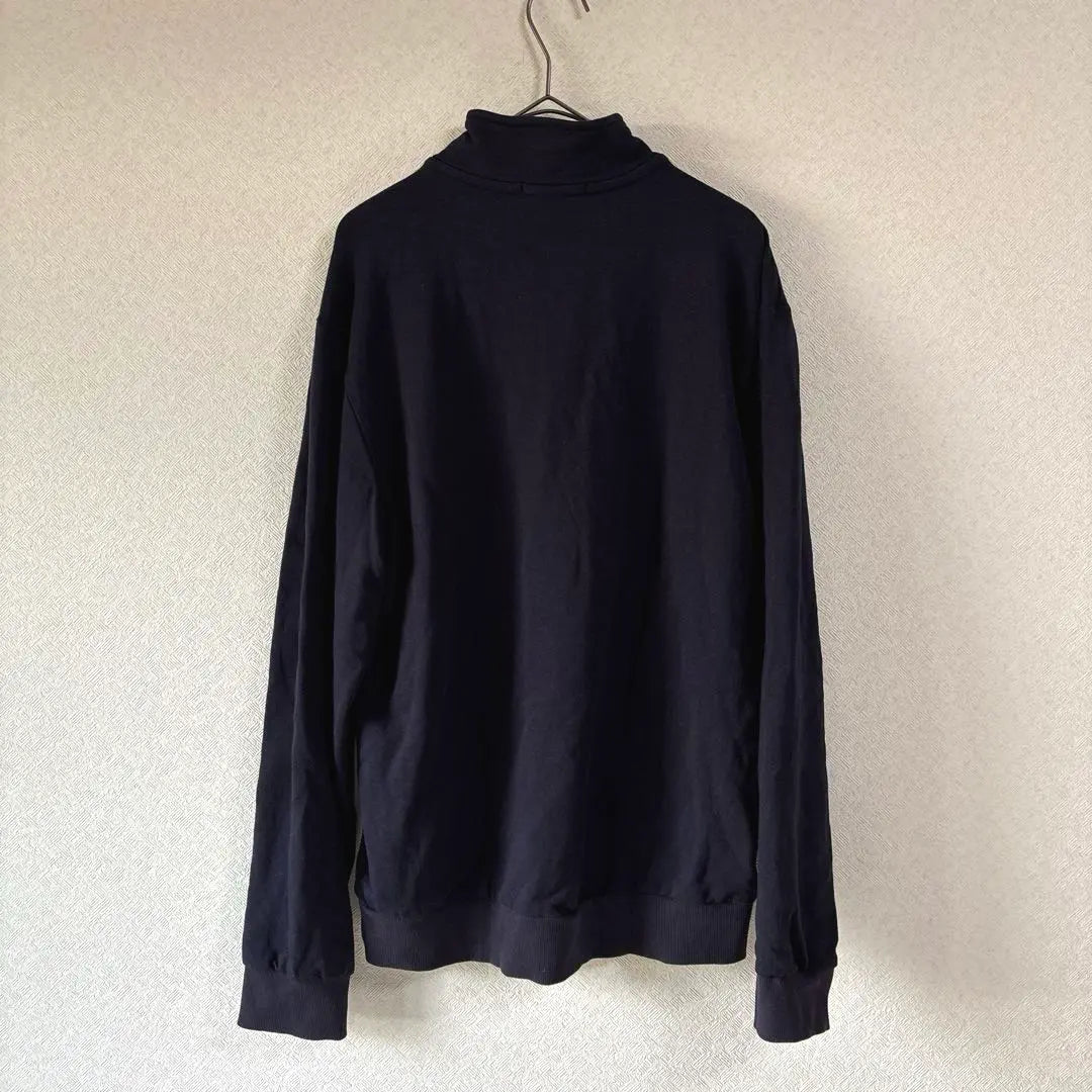 [Ralph Lauren Polo Sports] Sweatshirt Half Zip L Navy Blue