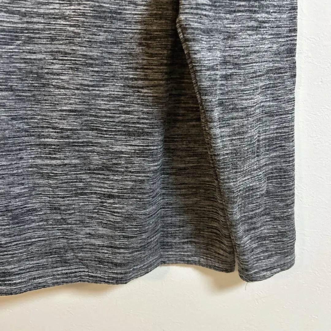 Workman Move Flash Block Polar Cuello Alto Manga Larga Stretch M Gris | ワークマンムーブフラッシュブロックフリースハイネック 長袖 ストレッチ Mグレー