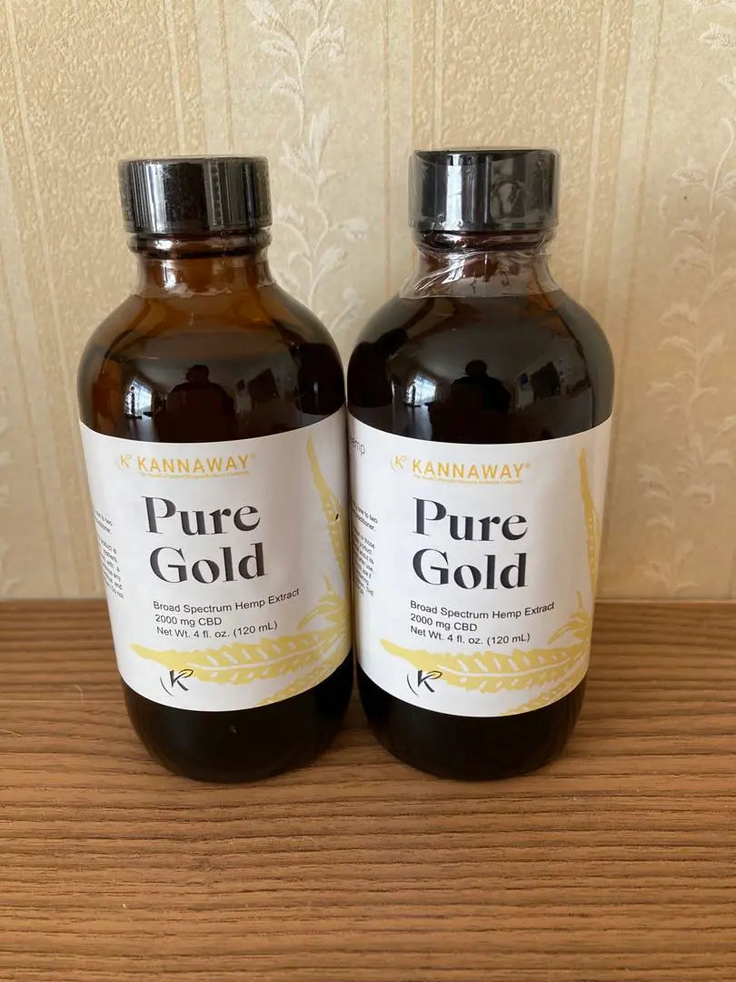 Genuine unopened and new set of 2♪Canaway☆Pure Gold☆120ml