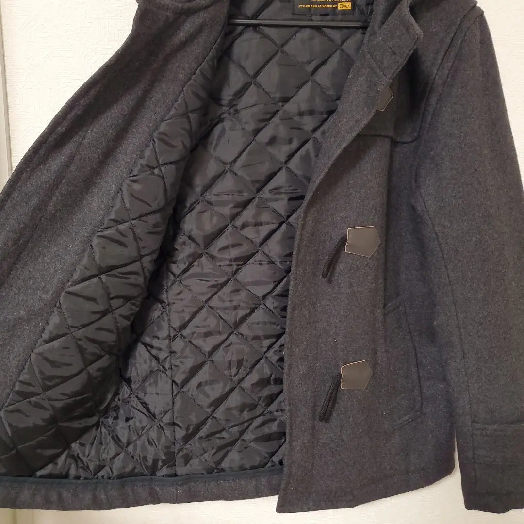 Edwin EDWIN duffle coat M size dark gray