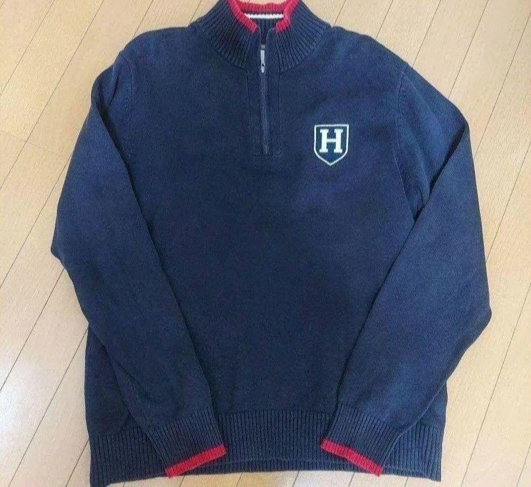 TOMMY HILFIGER Half zip sweatshirt knit