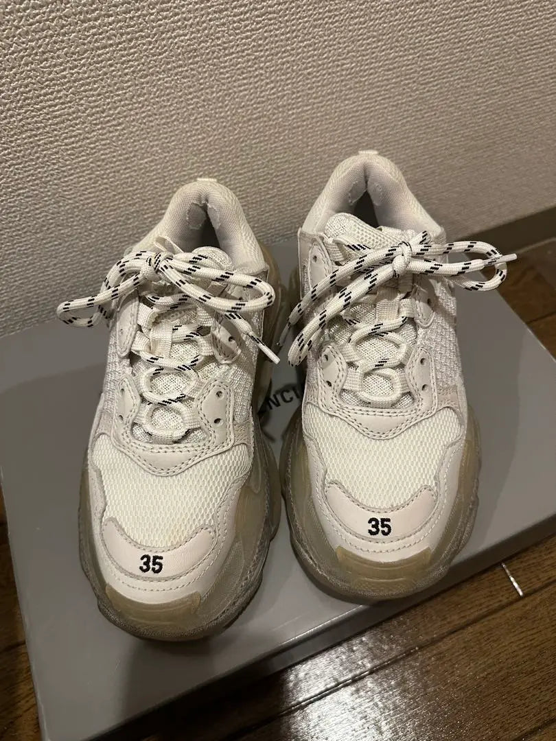 Balenciaga Triple S Clear Sole BALENCIAGA 35