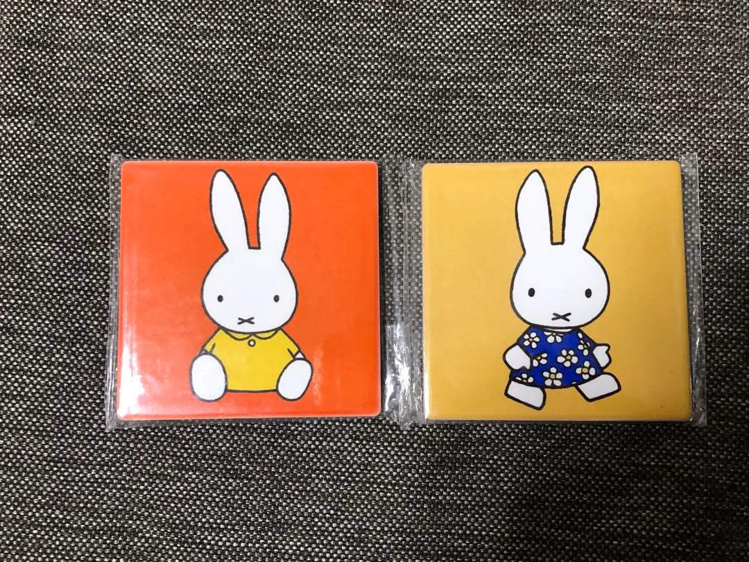 Miffy tile coaster 2 types