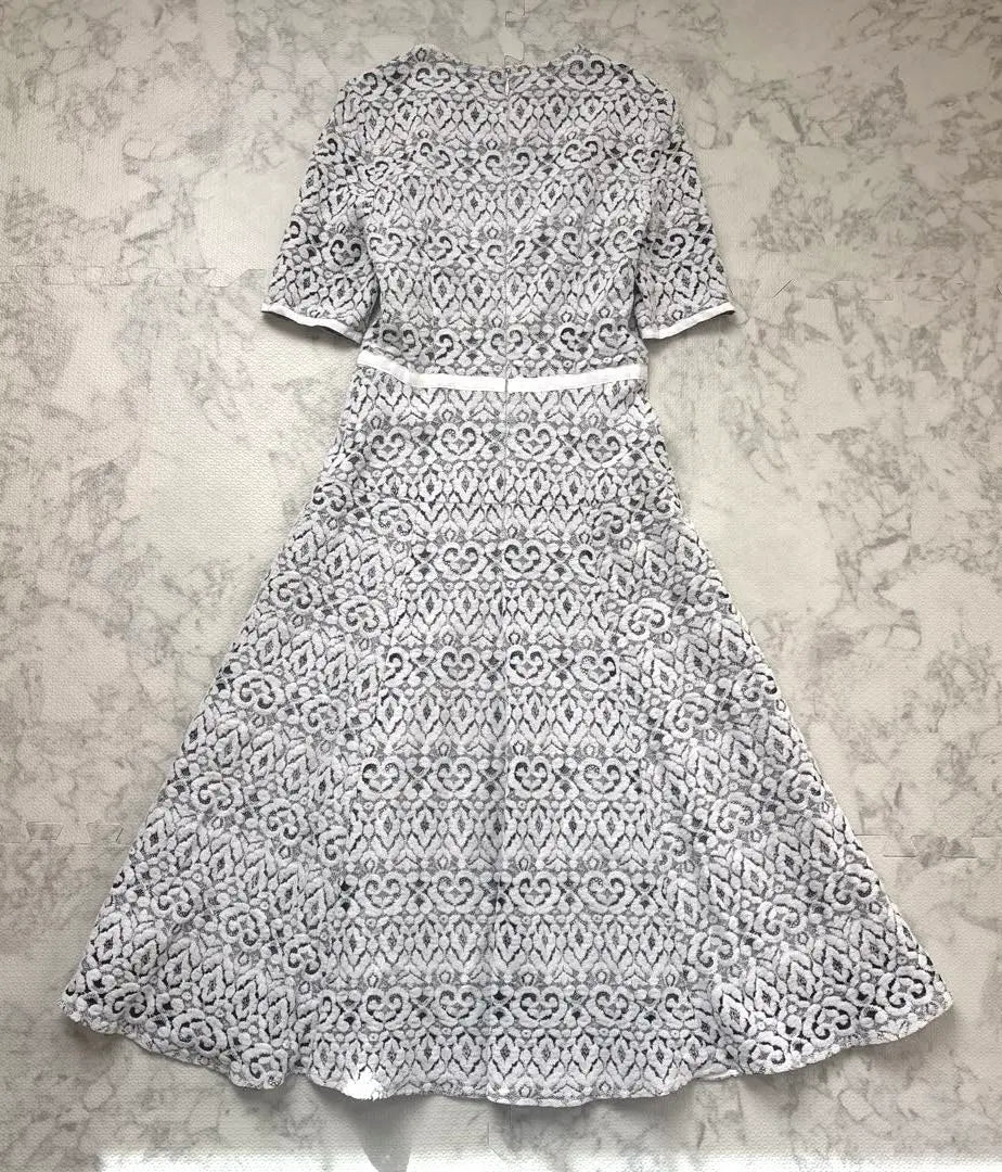 [Good condition] ANAYI Kimoukika Flare Dress | 【美品】ANAYI キモウキカフレアワンピース