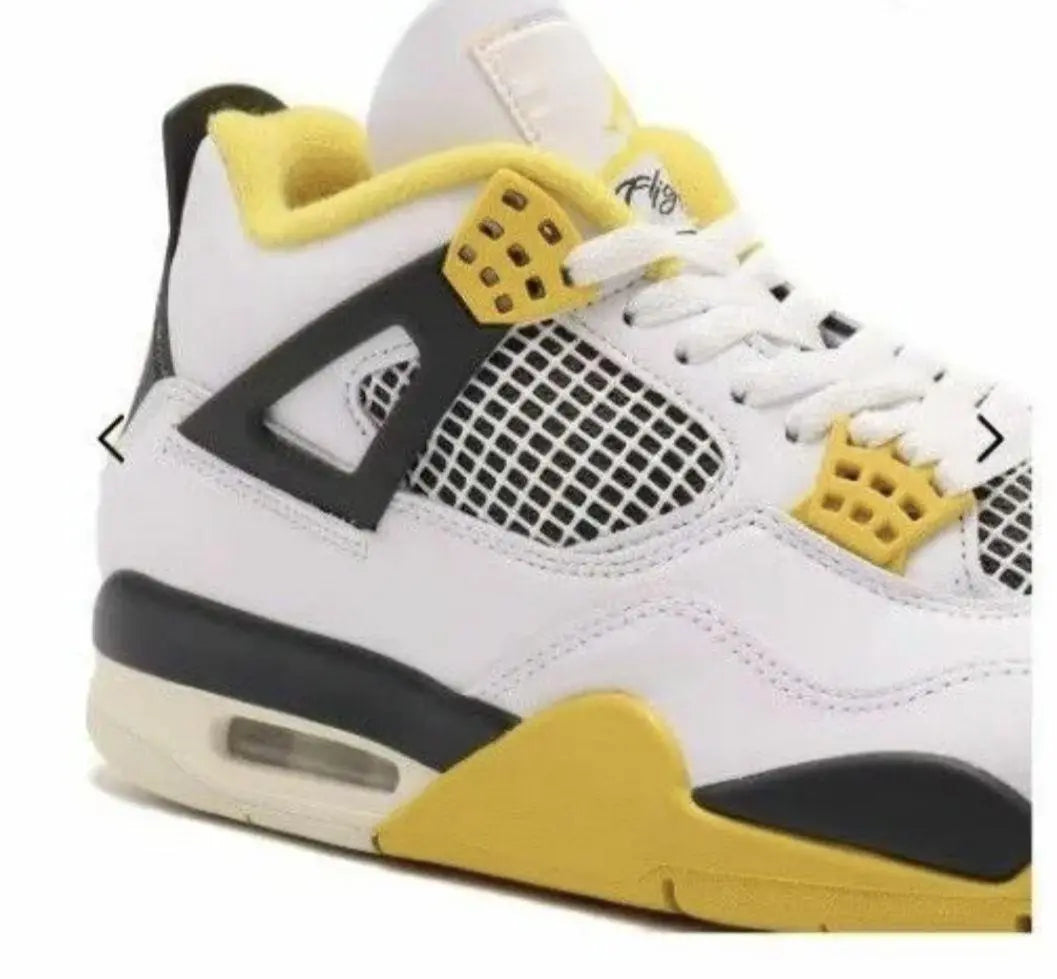 Nike Nike Air Jordan 4 para mujer, color blanco y leche de coco