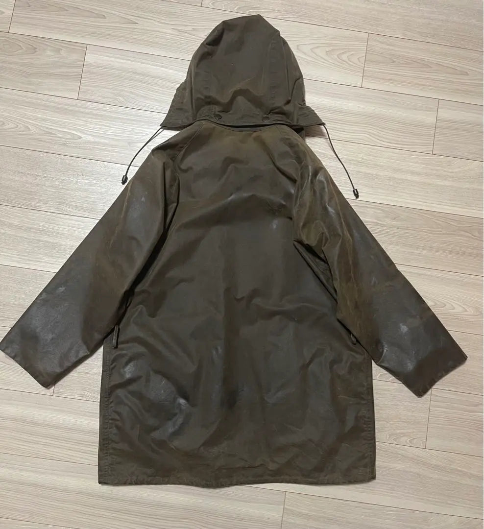 barbour solid zipper 3crest with hood