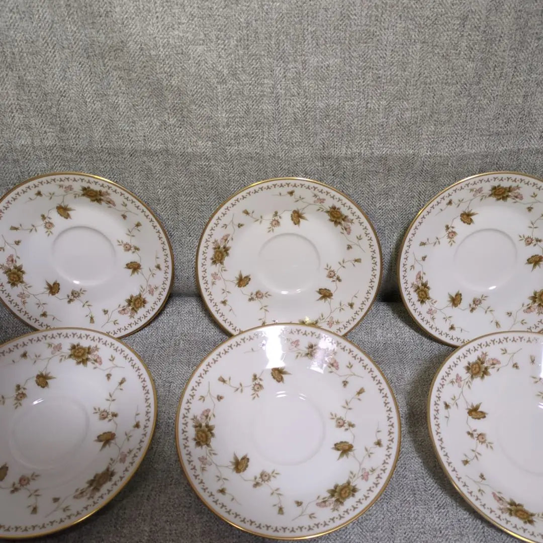 Noritake Cup & Saucer Pavia Fruit Bowl Plate Flowers Discontinued