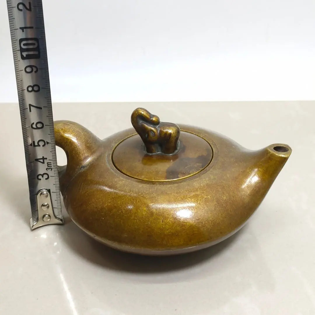 Bronze Teapot Jixiang Teapot Ink Pot Water Drop Pot Decoration Gongyun Purchase Store