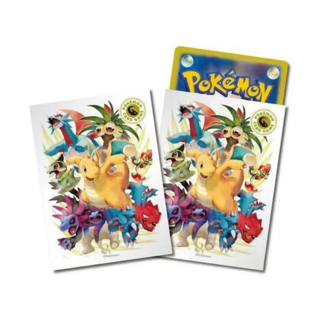 Juego de cartas Pokémon Deck Shield Dragon 64 cartas | ポケモンカードゲーム デッキシールド ドラゴン64枚入り