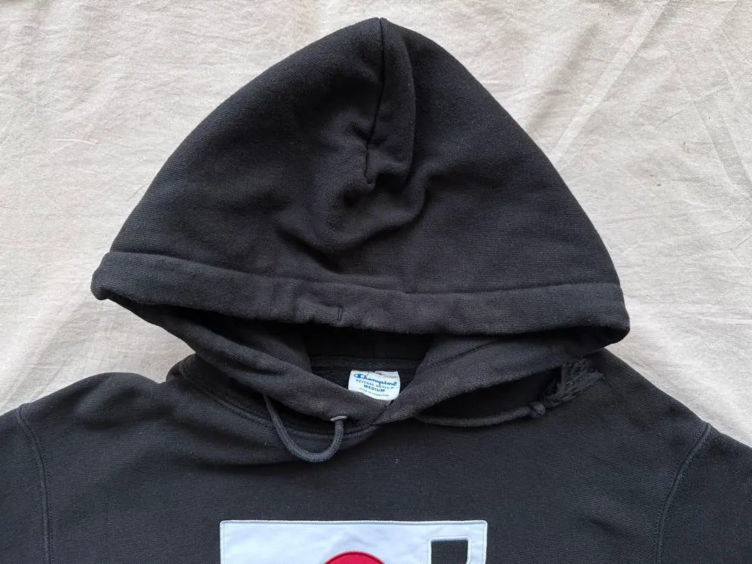 Champion Reverse Weave Parka Japanese Flag Japanese Flag