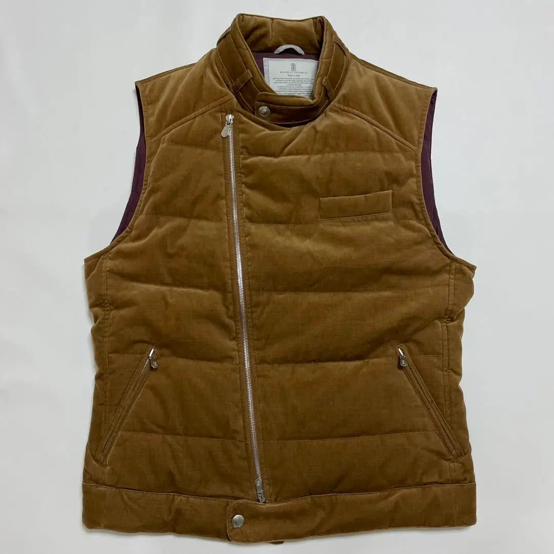 Beautiful condition BRUNELLO CUCINELLI Brunello Cucinelli Down Vest | 美品 BRUNELLO CUCINELLI ブルネロクチネリ ダウンベスト