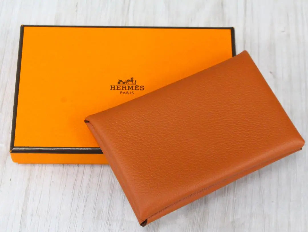 ▲Estuche para monedas Hermes Calvi Duo Vauge Epson sin usar