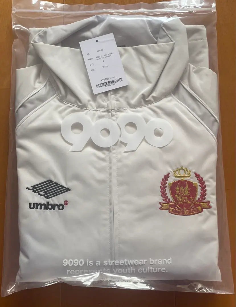 9090 × Chaqueta de nailon con emblema de Umbro | 9090 × Chaqueta de nailon con emblema de Umbro