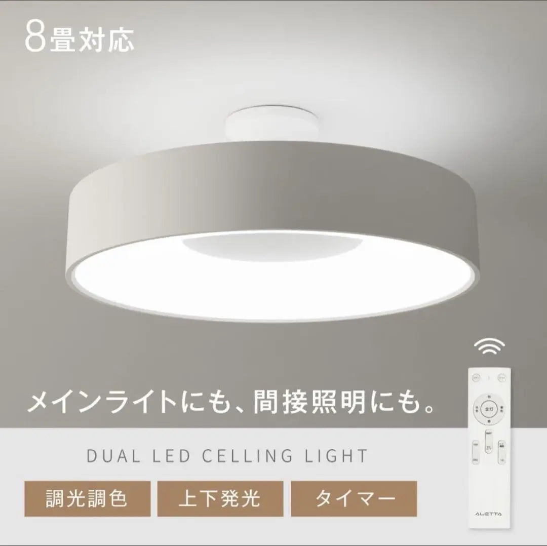 ALETTA LED Ceiling Light LEDCL-DP05 White New Unopened