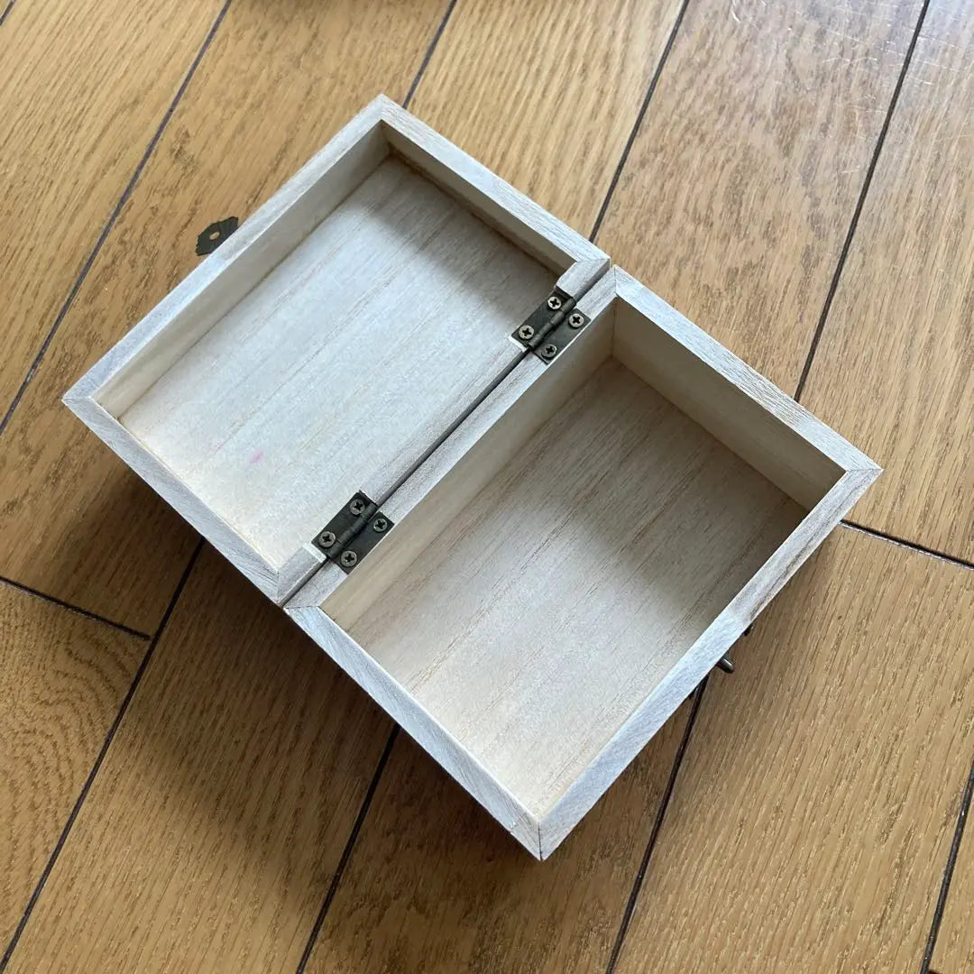 ◾️Tall paint material ◾️Shiraki ◾️ Jewelry box ◾️BOX◾️ New ◾️ With bonus | ◾️トールペイントの素材◾️白木◾️ジュエリーボックス◾️BOX◾️新品◾️未使用◾️オマケ付