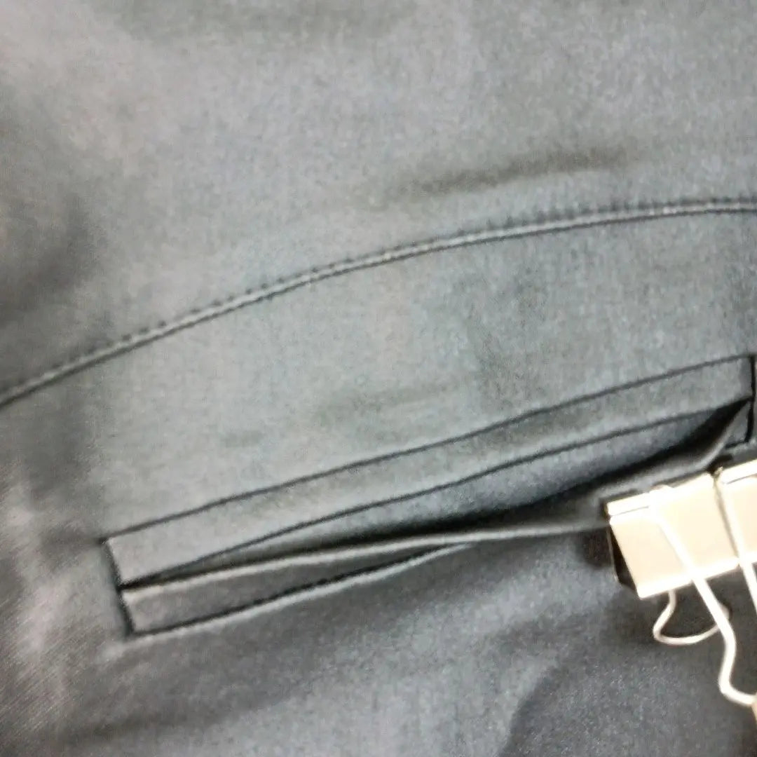 [RINASCIMENTO] Nuevo pantalón de cintura alta con botones dorados talla S negro