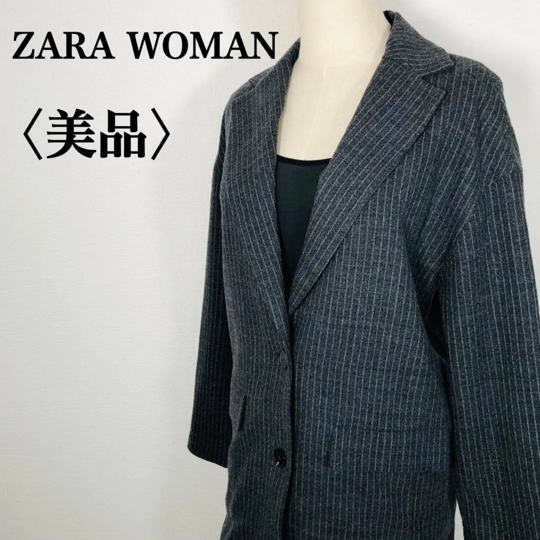 [Belleza] Chaqueta Uncle de mezcla de lana con silueta grande de Zalawmank ☆ | 【美品】ザラウーマンク ビッグシルエット ウールミックスおじジャケット☆