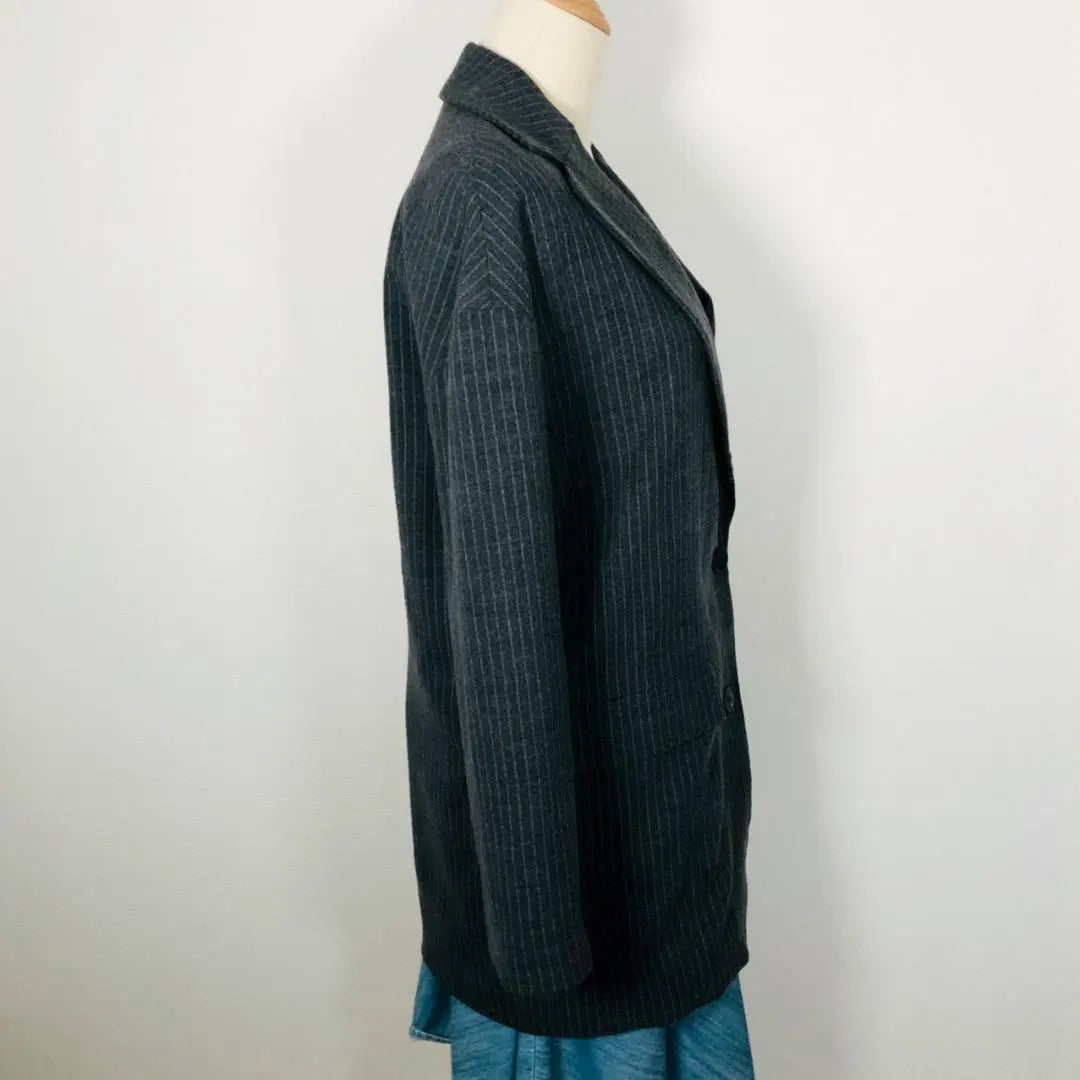 [Beauty] Zalawmank Big Silhouette Wool Mix Uncle Jacket ☆