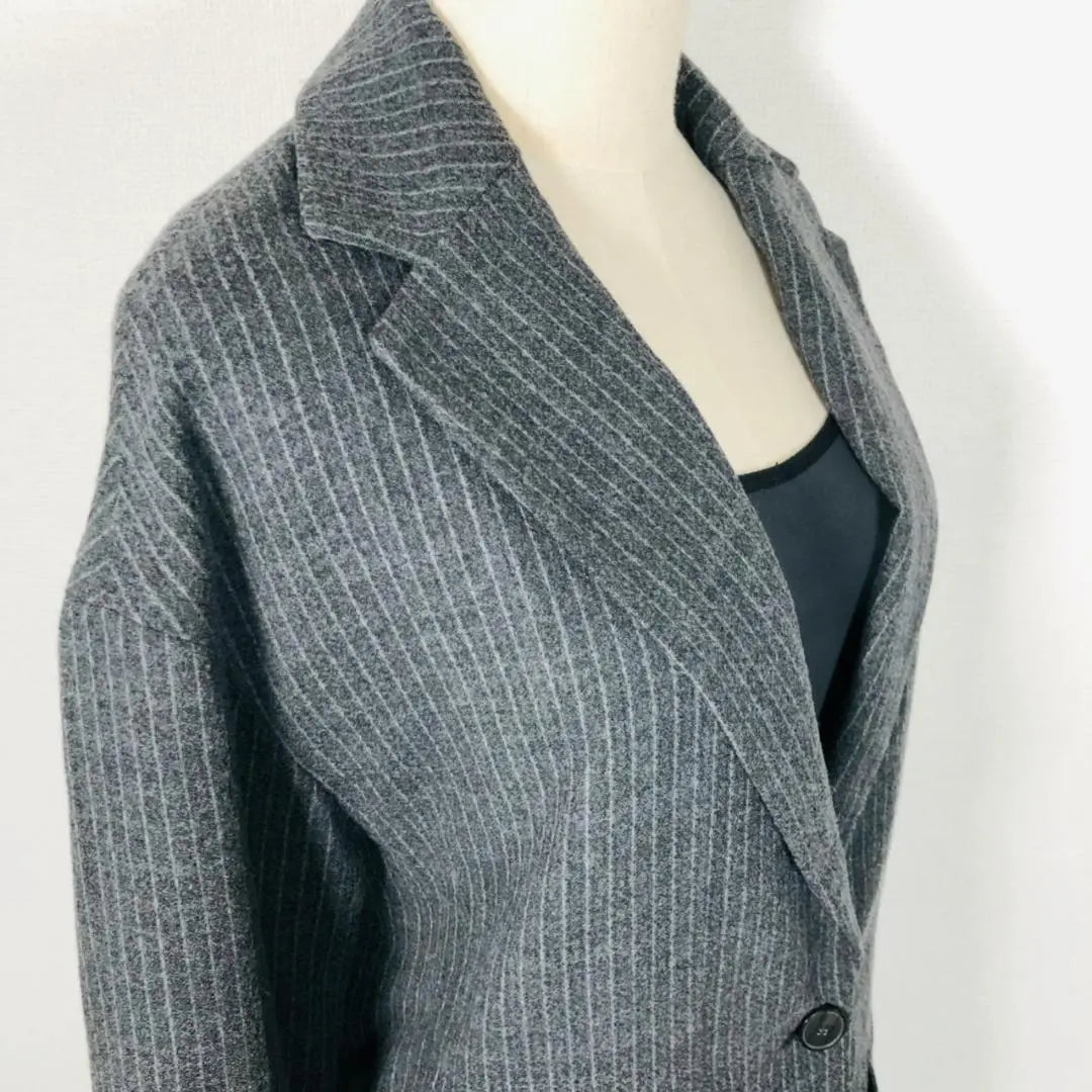 [Beauty] Zalawmank Big Silhouette Wool Mix Uncle Jacket ☆