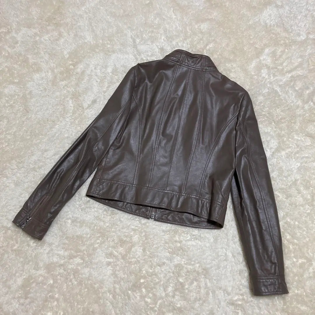 cara lamb leather rider jacket | cara ラムレザー　ライダース　ジャケット