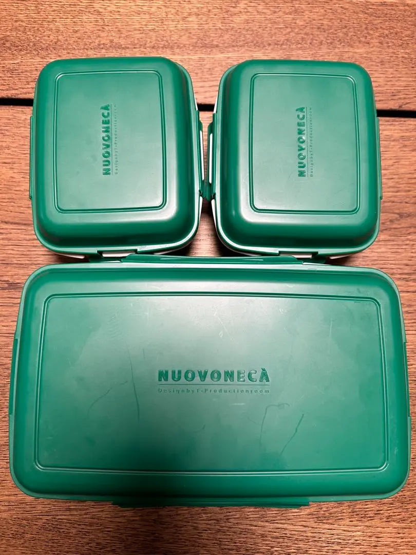 New NUOVONECA Lunch Box Set of 3, Tote Bag, with a Cold Bag