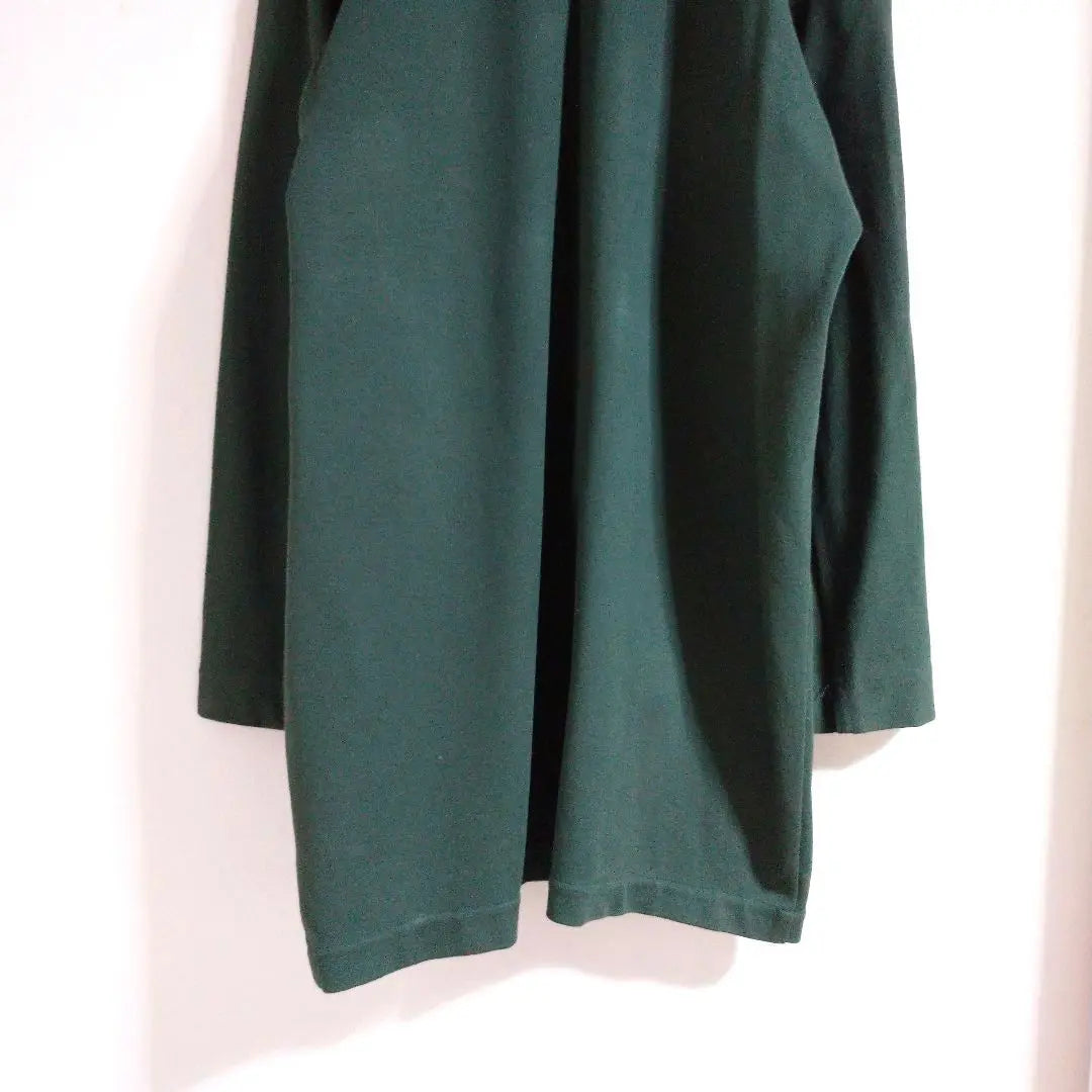 Chaqueta de abrigo entallada verde Misty Woman