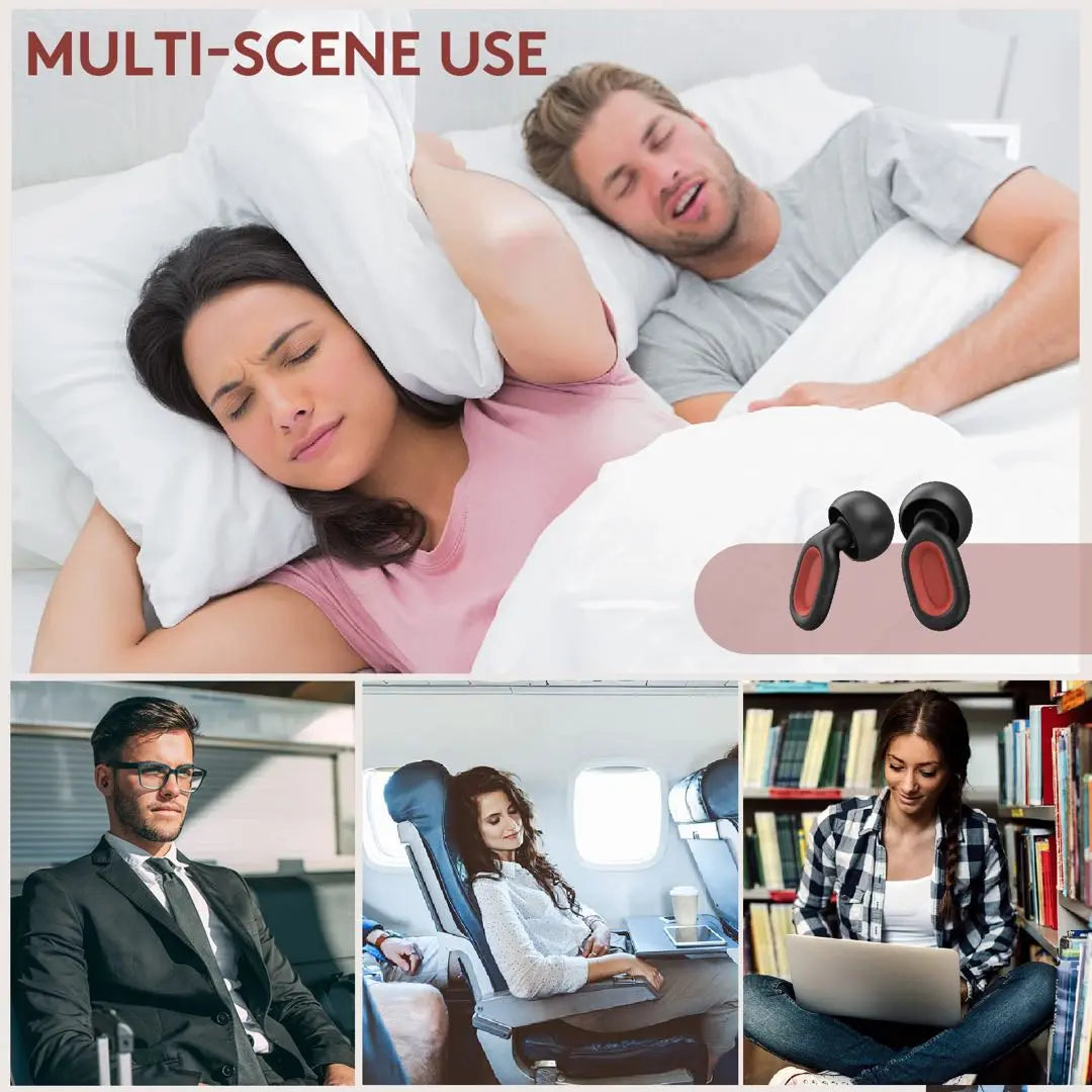 ❣️ Earplugs for sleep, good sleep, complete soundproofing, hearing sensitivity, noise prevention, good sleep sound insulation, 32dB