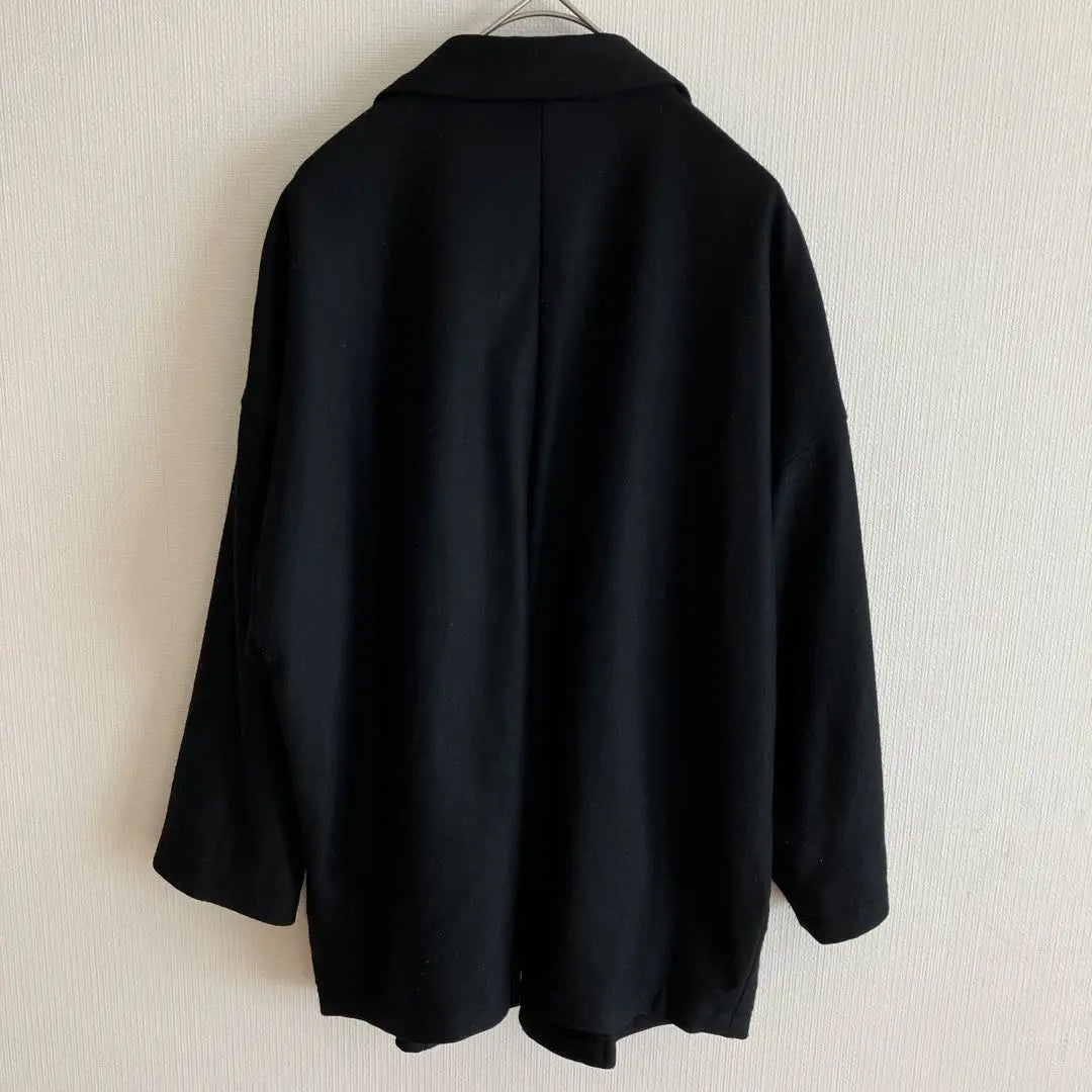 MACPHEE Wool Blend Jacket Black Size 38