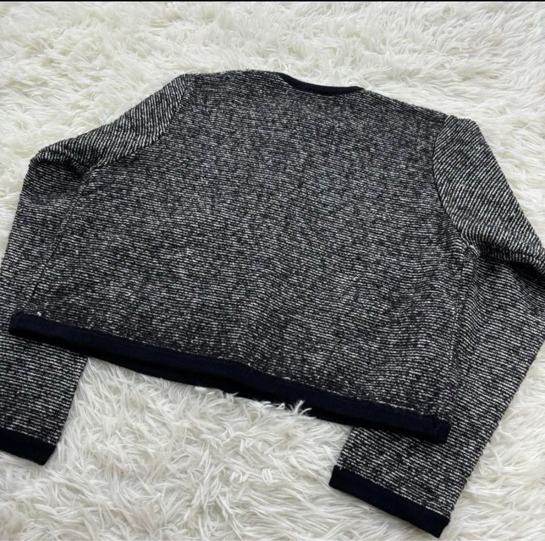 ✨ Extra beautiful item ✨ Selford CELFORD 23AW No color tweed M | ✨極美品✨セルフォード CELFORD 23AW ノーカラーツイード M