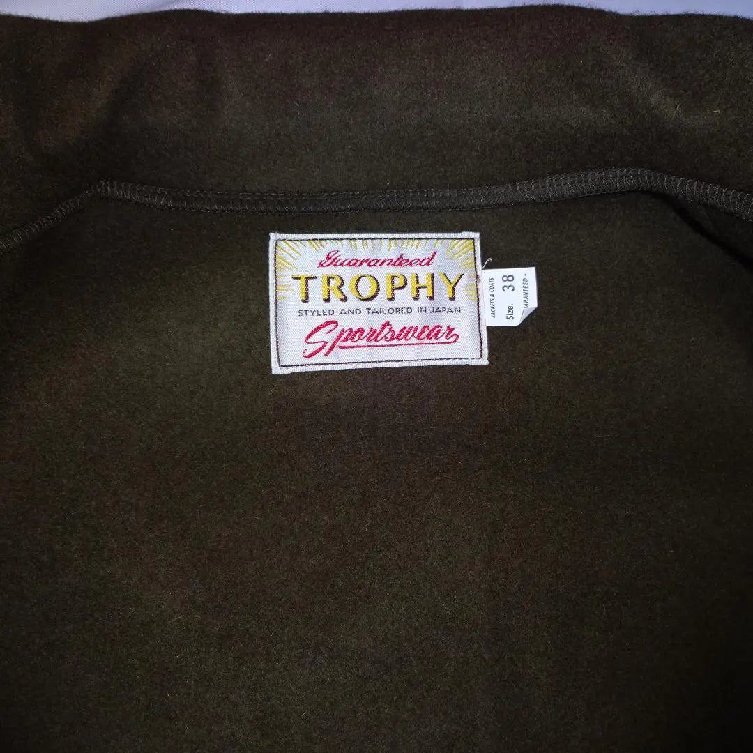 ✨New and unused✨Trophy closing■CRUISER JACKET 38