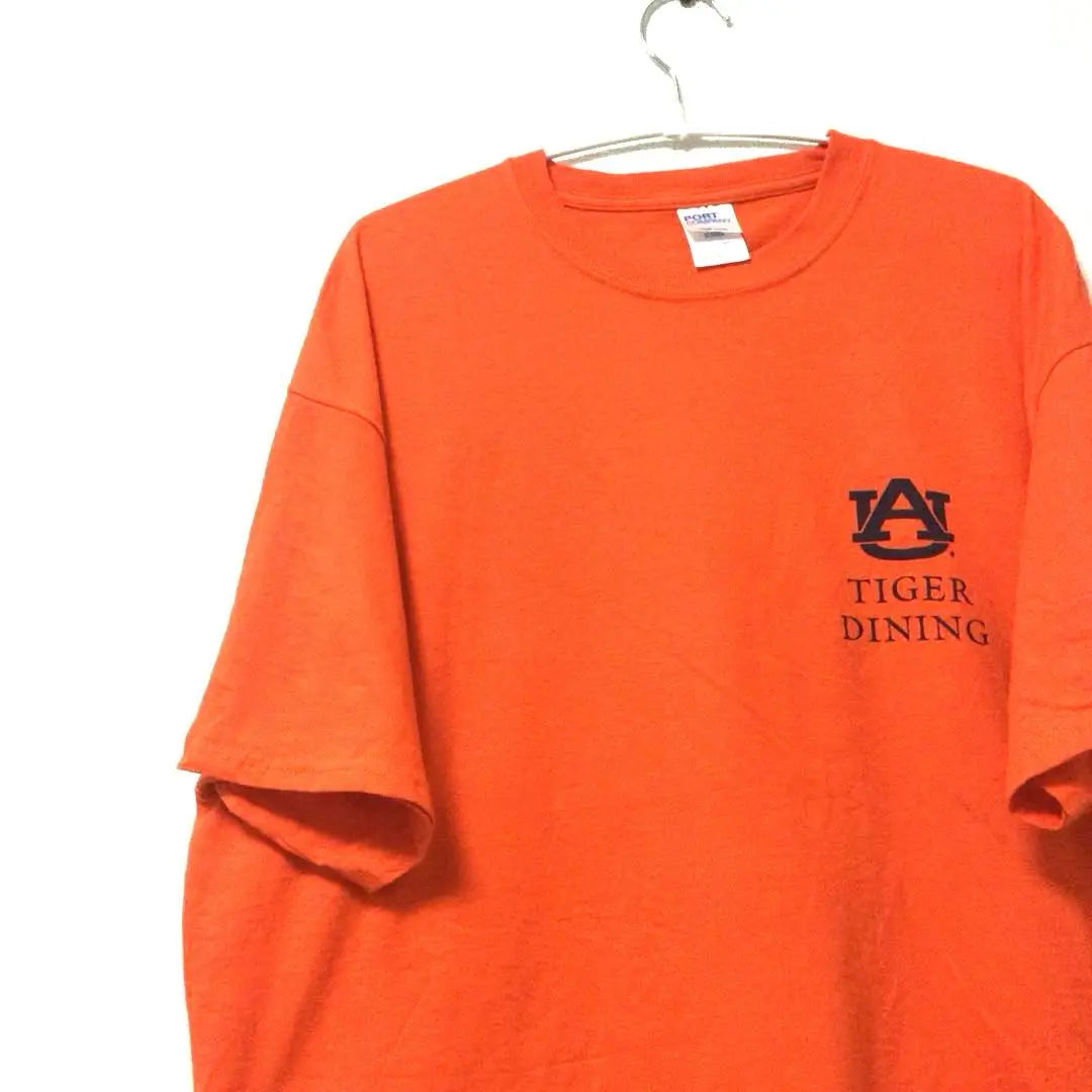 PORT & COMPANY Men's Tiger Dining T -shirt orange