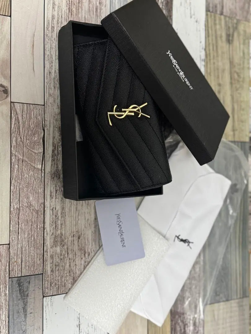 Yves Saint Laurent long wallet